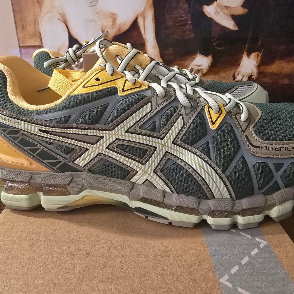 Asics Men UB10-S Gel-Kayano 20 Hunter Green 1203A640-300 Shoes Men's US 10.5 NEW
